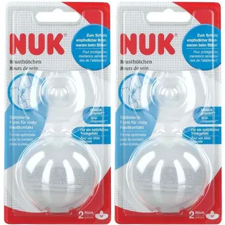 NUK Brusthuetchen M x2 2x2 St Brusthütchen, -hauben, -schalen