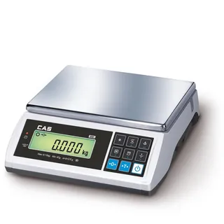 CAS EDM-3, mobile Inventur-Waage, Zählwaage bis 3 kg, geeicht