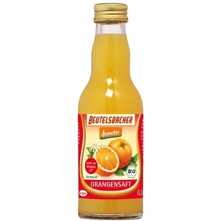 Orangensaft DEMETER 0,2l inkl. 15 Cent Pfand