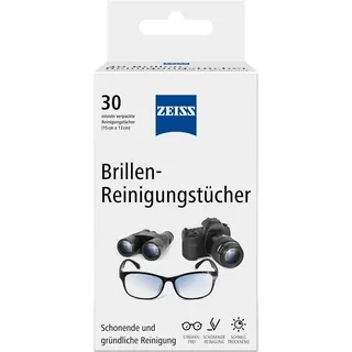 Zeiss Brillen-Reinigungstücher mit Alkohol