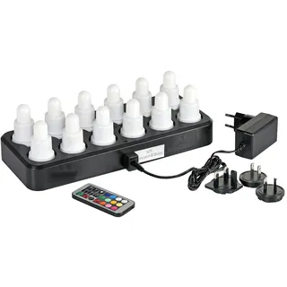 Duni LED-Multicolour, 12er, 12h 70 x 40 mm multicolour