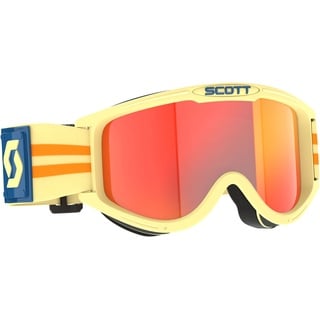 Scott 89X Era, Crossbrille - Beige/Orange/Blau Orange-Verspiegelt - Einheitsgröße