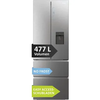 Haier HFR7720DWMP 70 Serie 7 French Door (477 l, 2006 mm hoch, Edelstahl)