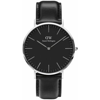 Daniel Wellington Classic Black Sheffield Leder 40 mm DW00100133