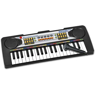 BONTEMPI Kinder-Keyboard mit Mikrofon 37 Tasten mehrfarbig