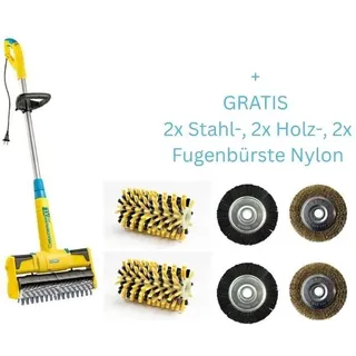 Gloria Multibrush 230v Xl + Gratis 2x Fugen-, 2x Holz-, 2x Fugenbürste Nylon - 000298.0200a