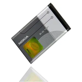 ORIGINAL Akku accu Batterie battery für Nokia 1101, 1110, 1110i, 1112, 1112i, 1200, 1208, 1209, 1280, 1600, 1616, 1650, 1680 C, 1800, 2112, 2118, 2255, 2300 - 1020mAh - Li-Ionen - (BL-5C)
