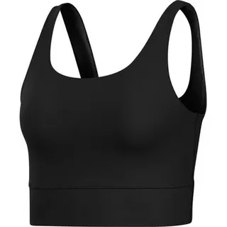 NIKE Damen Top "Nike Yoga Luxe", Größe XL in Schwarz BLACK/DK SMOKE GREY