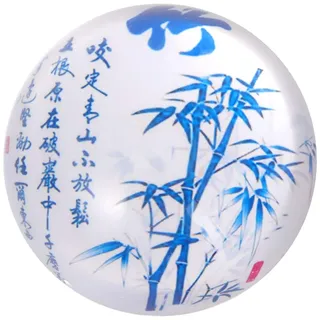 Kristall Chinesischen Stil Briefbeschwerer Glaskugel Halbkugel Home Office Tischdekoration Briefbeschwerer Buch Gadget Briefbeschwerer Zufälligen Stil 70Mm