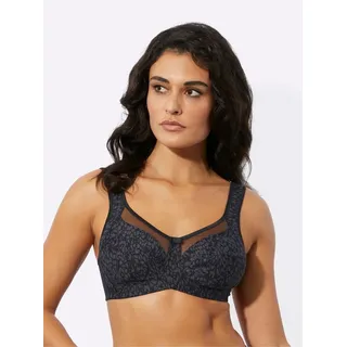 Bügelloser BH Entlastungs-BH ohne Bügel . schwarz 110