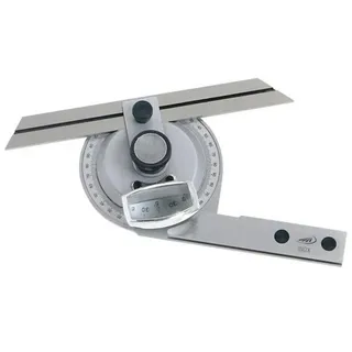 Helios Preisser Universal Winkelmesser RCr. Mit Lupe 150/200/300mm