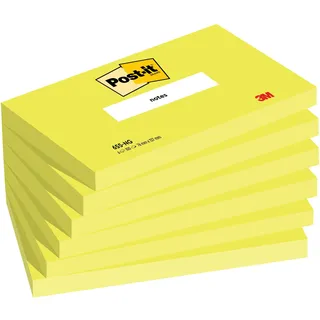 Post-it Haftnotiz 655-NG 127x76mm neongrün 6x100 Blatt