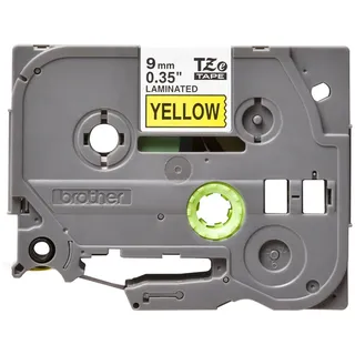 Brother TZe-621 schwarz auf gelb 0,9cm x 8m