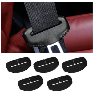 5 Stück Schutzhülle Für Sicherheitsgurtschnalle, für BMW 1er F40 2019-2024 Auto-Sicherheitsgurt Schnalle Protector,A