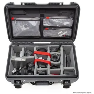 Nanuk Case 935 mit Deckel, org./Teiler - Pro Photo Kit  antrazit