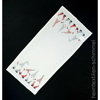 Tischdeckchen Tischdecke WICHTEL Tischdeko GNOM Deckchen WEIHNACHTEN Decke 40x85