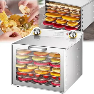 Gefriertrockner für Lebensmittel - Multifunktionaler Lufttrockner für Snacks, Fleisch, Obst, Gemüse & Meeresfrüchte - Intelligente Home Getrocknete Obstmaschine
