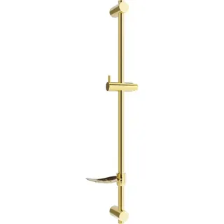 Mexen Df Duschstange mit Seifenschale 80 cm, Gold - 79382-50