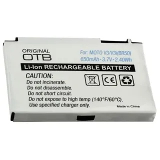 Akku für Motorola PEBL U6, wie Typ BR50, BA700, SNN5696, SNN5696B
