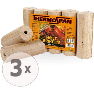 Thermospan Holzbriketts Thermospan Holzbrikett 3x10kg