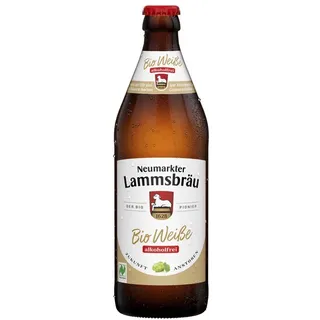 Bier - Weiße alkoholfrei 500ml inkl. 8 Cent Pfand | NEUMARKTER LAMMSBRÄU