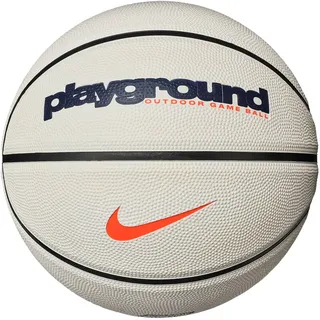 Nike Everyday Playground 8P Graphic Basketball aus Gummi in der Farbe light bone/midnight Navy/Black/total orange, 7