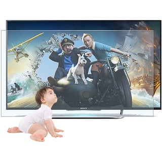 KELUNIS 32-65 Zoll TV Displayschutzfolie, Anti Blaulicht/Blendschutz/Kratzschutzfolie Antireflexionsrate Bis Zu 90%, Augenermüdung Lindern, Für LCD, LED,43"(942 * 529)