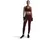 Damen Tight W NP High-Rise Tights Farbe Dunkelrot/Weiß 619 Größe M M