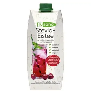 Frusano Stevia-Eistee Weißtee-Kirsche 0,5 l Tee