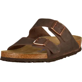 Birkenstock Arizona Weichbettung Naturleder geölt habana 45