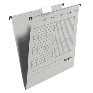 Falken Hängemappen UNIREG grau, 25 St.