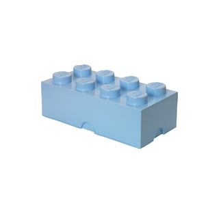 LEGO 8 Noppen 50 x 18 x 25 cm 1-tlg. hellblau