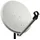 PXA80 Satellitenschüssel 80cm Aluminium Hellgrau Satelliten-Antenne SAT Offset Spiegel