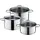 3-tlg. 2 x Fleischtopf + Bratentopf