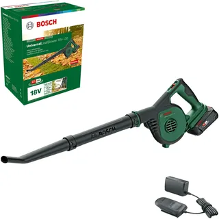 Bosch Universal LeafBlower 18V-130 inkl. 1 x 2,5 Ah Akku + Ladegerät