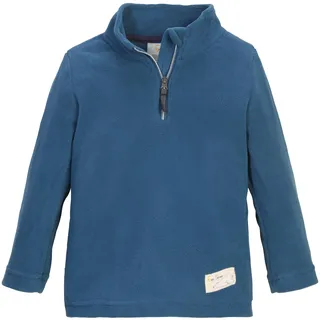 KILLTEC first instinct by killtec Kinder Fleeceshirt mit Stehkragen und Reißverschluss FISW 30 MNS FLC SHRT, Denim dunkelpetrol, 98/104, 42252-000