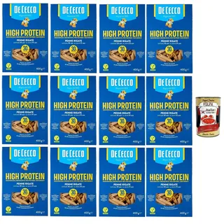 De Cecco Penne Rigate Nr. 41, 12x400g, High Protein +Polpa