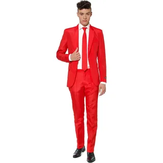 suitmeister Metamorph Solid Red Partyanzug (M)