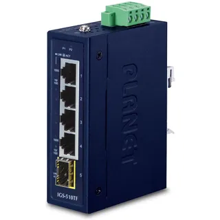 Planet IP30 Industrial IGS-510TF 5 Ports