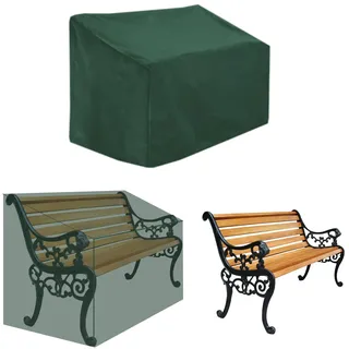 leyomgamz Schutzhülle für Gartenbank 134 x 66 x 89 cm Grün