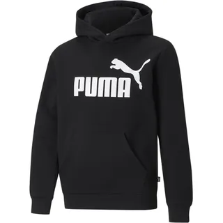Puma Essentials Big Logo Fleece-Hoodie Jungen black 116