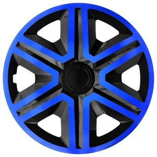 NRM Radzierblende Action schwarz/blau 14 Zoll 4er Set