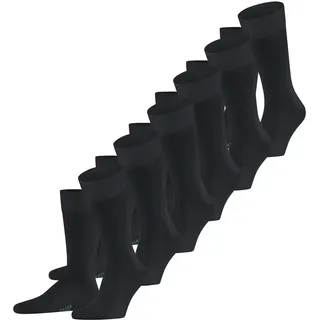 Falke Happy Bundle Sneakersocken 6er Pack Schwarz 43-46