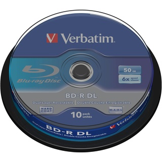 Verbatim DVD-R DL 50GB 6x bedruckbar 10er Spindel