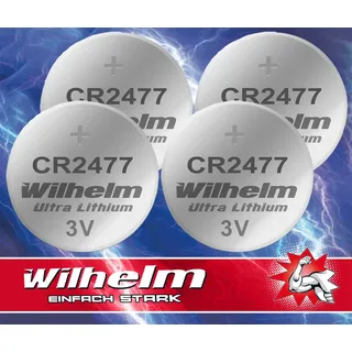 Wilhelm CR2477 3V 1070 mAh 4 St.