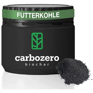 CarboZero Futterkohle für Haustiere 100 g Pulver | Aktivkohle Hund & Katze | Futterkohle für Nager & Kleintiere | natürlich | Nachfüllpack Futterkohle | Tierkohle für Tiere