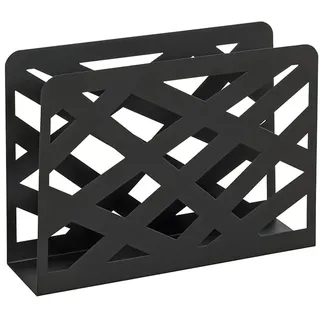 Haku-Möbel HAKU Möbel Zeitungsständer 44596 schwarz Metall, DIN A4, 1 St.