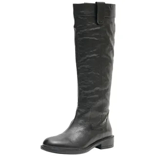 Geox D CATRIA Knee High Boot, Black, 40 EU