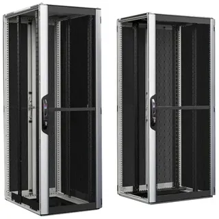 Rittal VX IT - Schrank - Netzwerkschrank - Silber, RAL 7035, RAL 9005 - 42HE