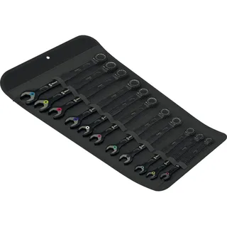 WERA Joker Black Edition 11-tlg. Maul-Ringratschenschlüssel-Satz